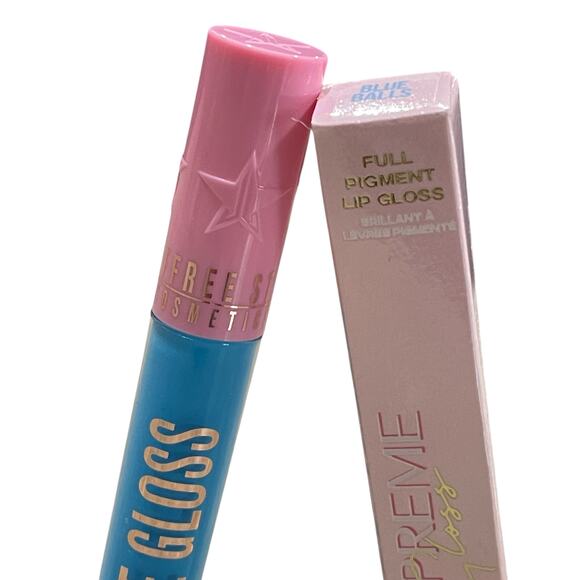 Jeffree Star Supreme Lip Gloss NIB Blue Balls - Picture 2 of 4